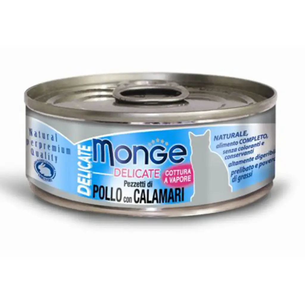 Monge Delicate Wet Cat Food – Chicken Breast 80g