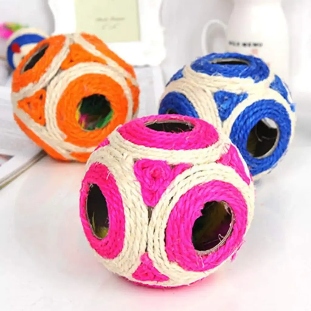 Blue Oasis Soft Sisal Cat Chew Toy – 6-Hole (copy)