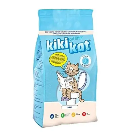 KiKi Kat Soap Scented Clumping Cat Litter – 5L
