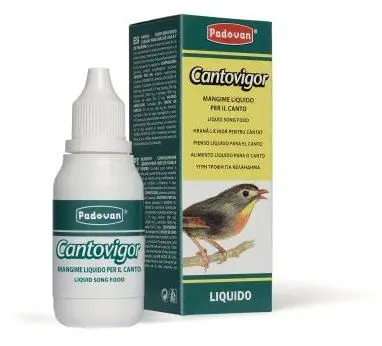 Padovan Cantovigor – Liquid Complementary Feed for Birds 30ml