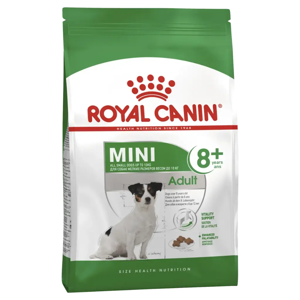 Royal Canin Mini Adult +8 Dry Dog Food – 2kg
