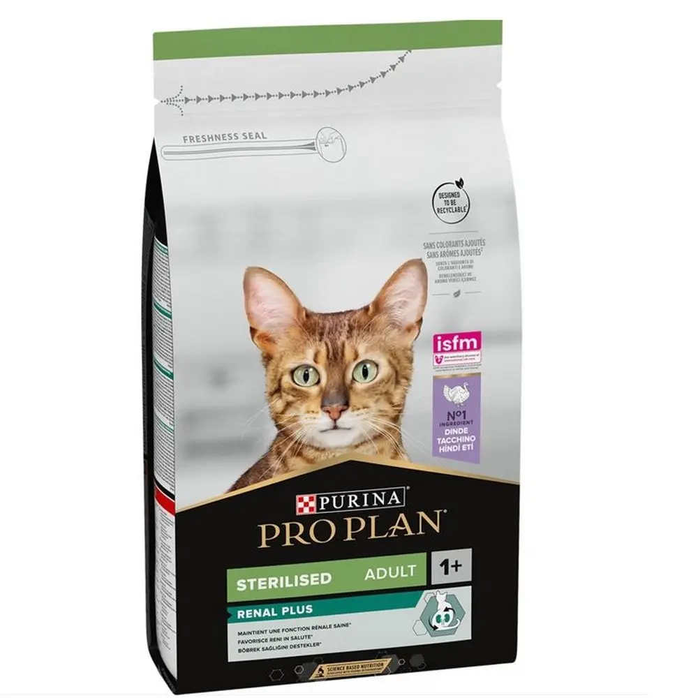 ProPlan Cat Dry Food Renal Plus Sterilised 1.5kg