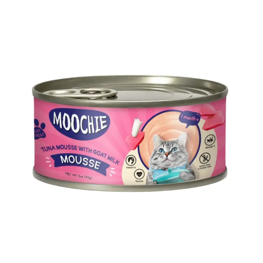 moochie chicken and goat milk mousse 156g 