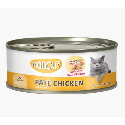 moochie with chicken pate 156g 