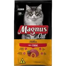 Magnus Dry Cat Food with Meat 1kg