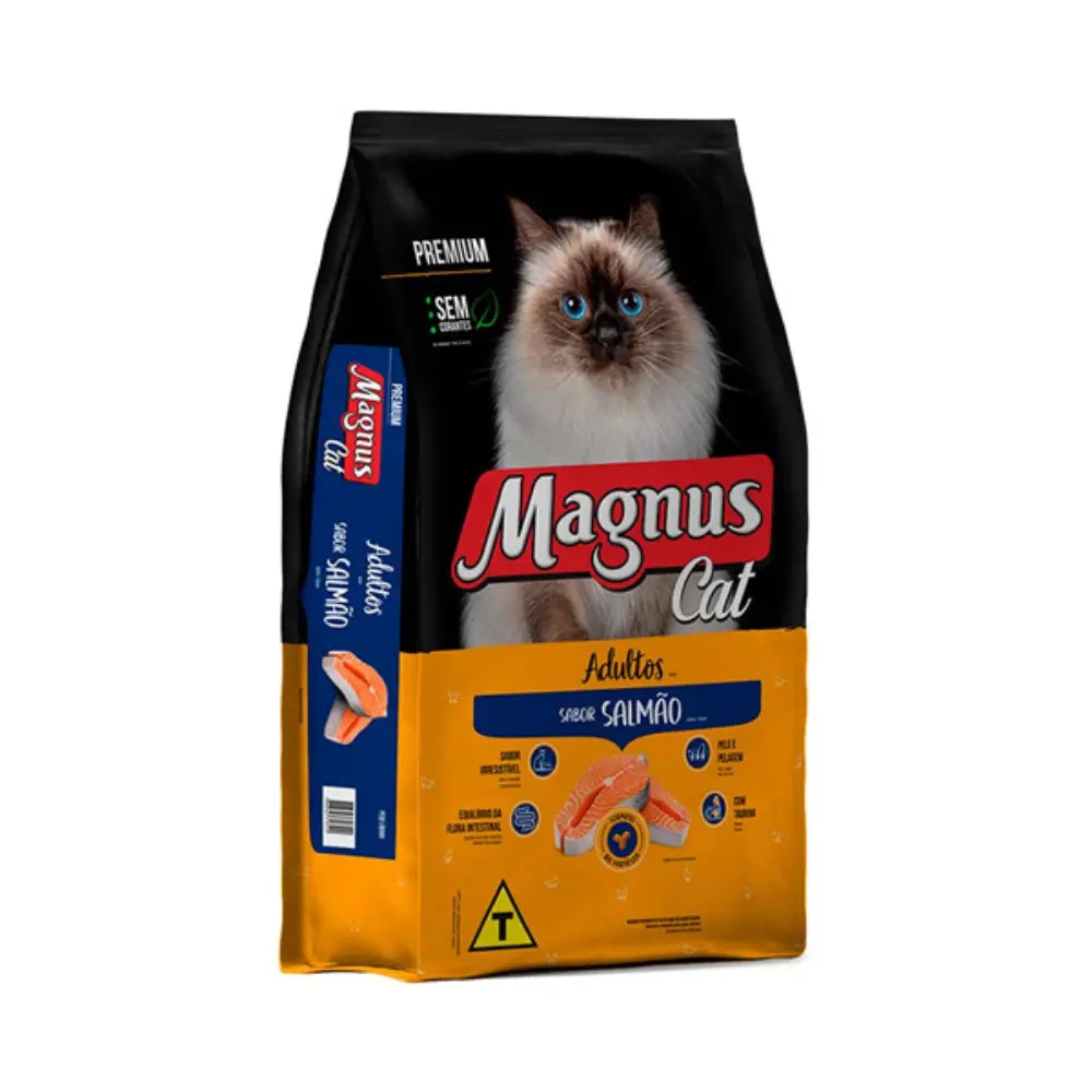 Magnus Cat Dry Food With Salmon 1kg