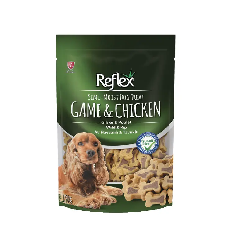 Reflex Semi-Moist Dog Treats (Game & Chicken) 150G
