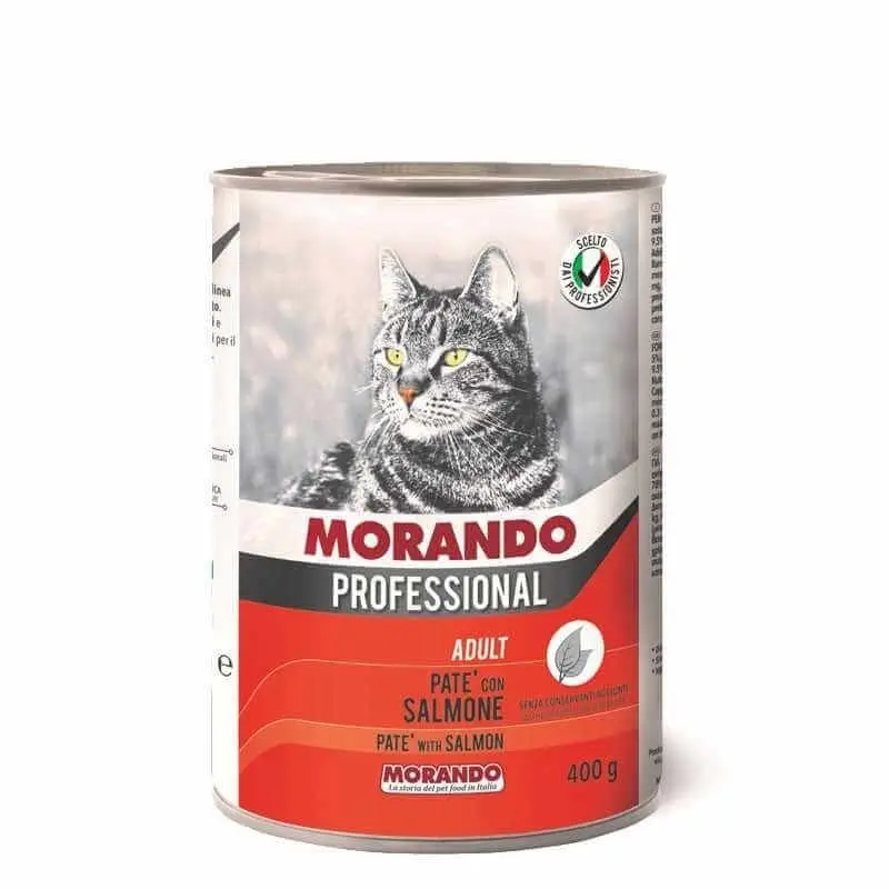 Morando Professional Adult Cat Pâté with Salmon 400 g