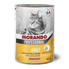 Morando Cat Wet Food 400g - chicken & turkey pate