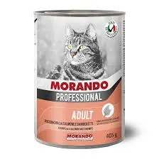 Morando Cat Wet Food Salmon & Shrimps Chunks 400g