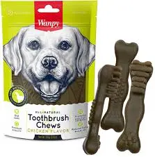 Wanpy Dog Treat 100g - natural toothbrush chews chicken flavor