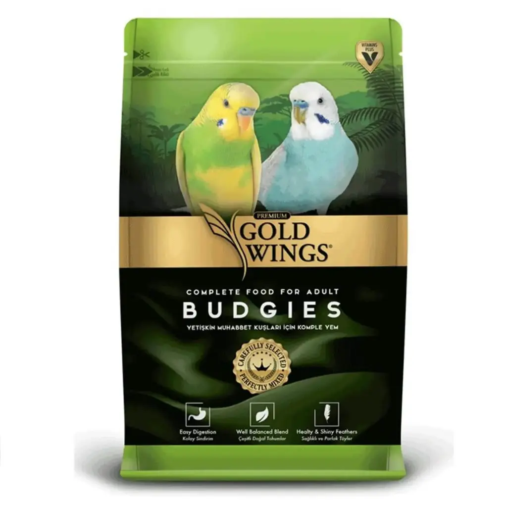 Gold Wings Bird Food Budgie 1kg