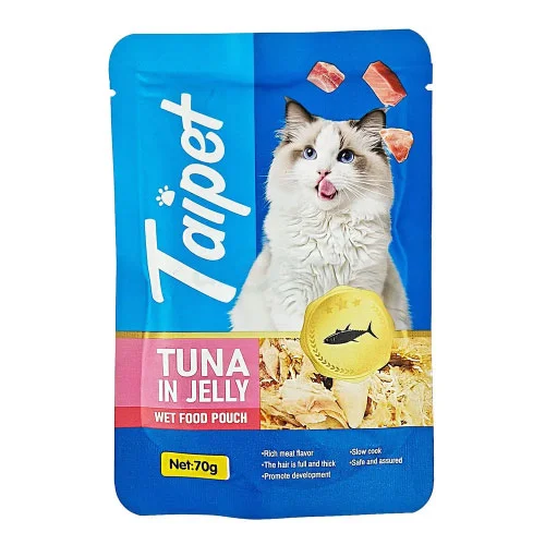taipet wet food tuna in jelly
