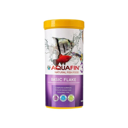 Aquafin Fish Food Basic Flake 1000ml