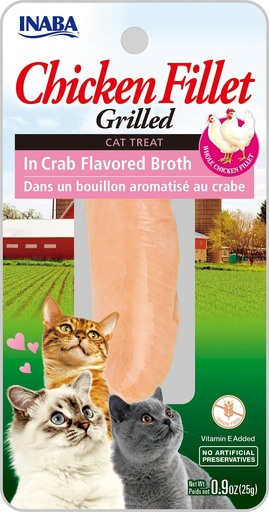 Inaba Churu - Chicken Fillet in Crab Broth 25g