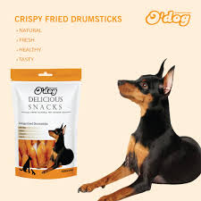 O'dog Chicken Dumbbell-Shaped Dog Treat - 100g
