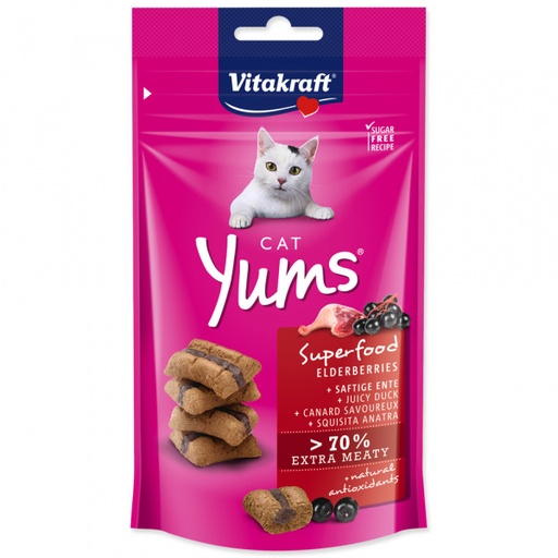 Vitakraft Duck Meat Cat Treats 40g