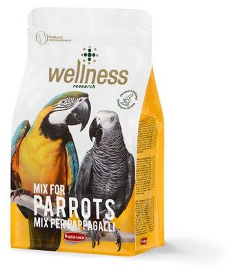 Padovan Wellness Parrots Complete Bird Feed 750g