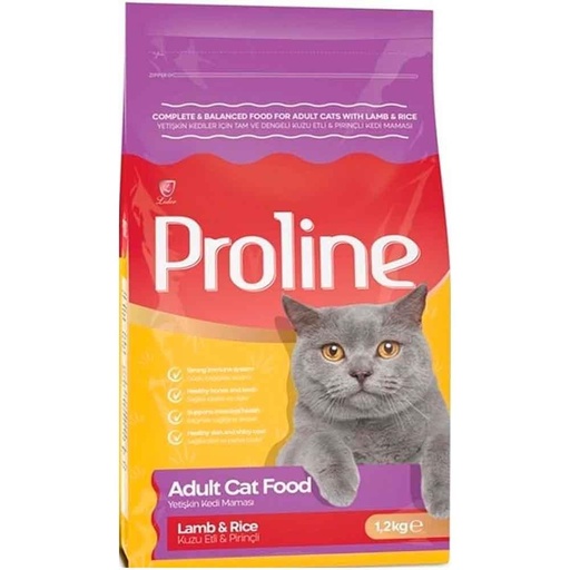 Proline Adult Cat Food with Lamb & Rice, 1.2 kg