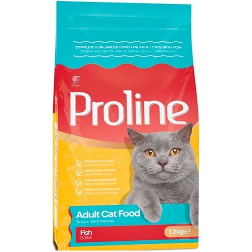 Proline Adult Fish Cat Food, 1.2 kg
