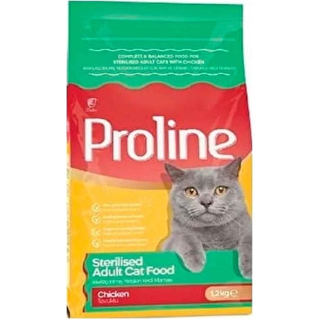 ProLine Adult Chicken Sterilized Cat Food - 1.2 kg