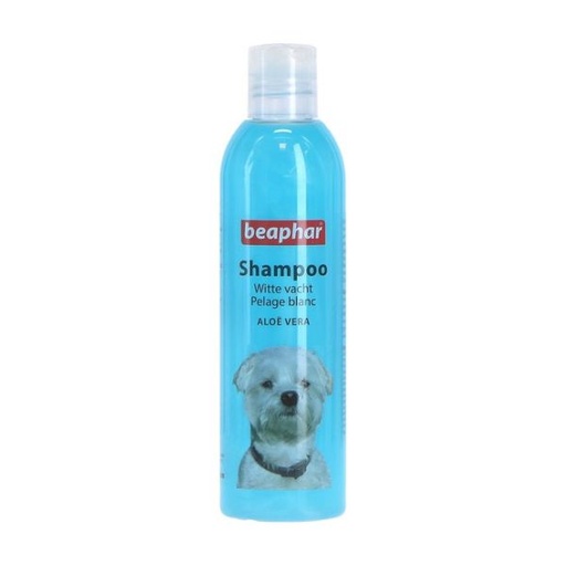 Beaphar Aloe Vera White Coats Shampoo 250ml For Dogs