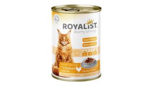 Royalist Chicken Gravy Canned Adult Cat Food - 400 g