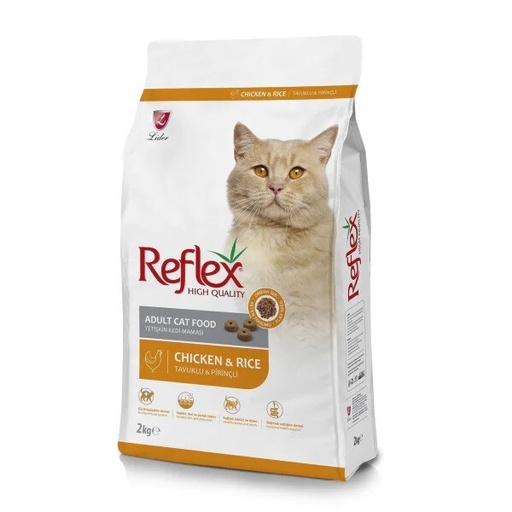 Reflex Chicken & Rice Adult Cat Food, 2 kg