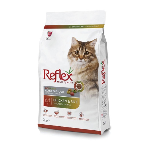 Reflex Chicken with Rice, Adult, Cat Dry Food, 2 kg