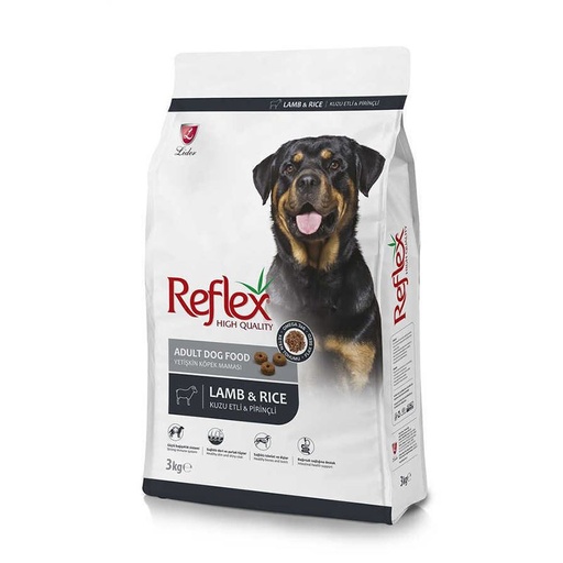 Reflex Adult Dog Food with Lamb and Rice 3kg