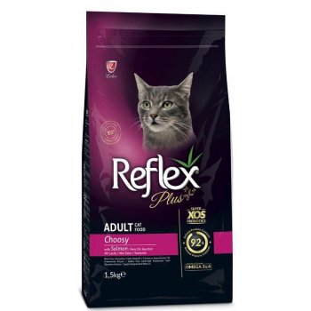 Reflex Plus Salmon Dry Cat Food 1.5 kg