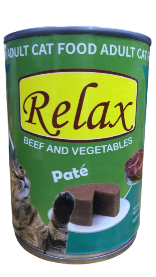 Relax Cat Canned Vegetables and Ground Vegetables - 375g