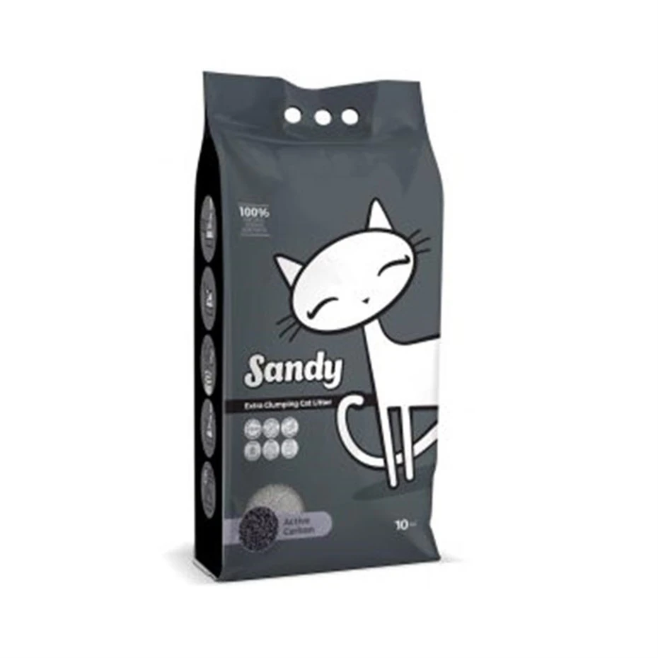 Sandy cat litter Clumping Active Carbon 10kg