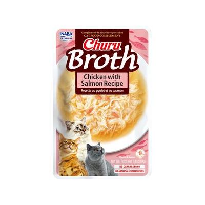 Inaba Churu Broth Chicken With Salmon Recipe 40g