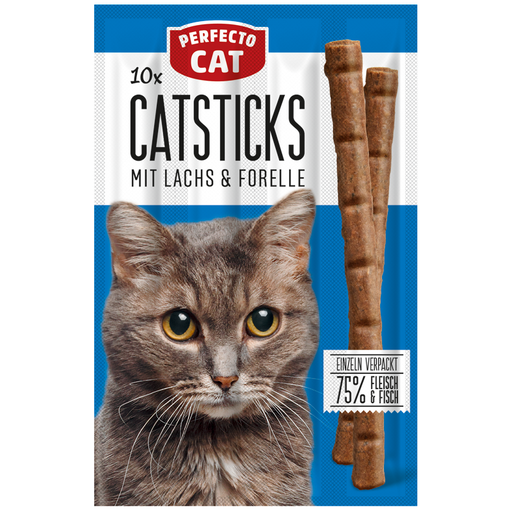 PERFECTO Cat Treats with Salmon and Fish 50g