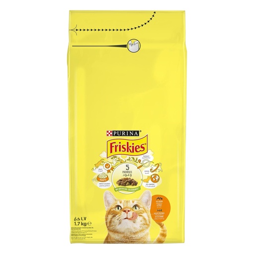 Friskies Chicken & Vegetables Cat Food – 1.7 kg
