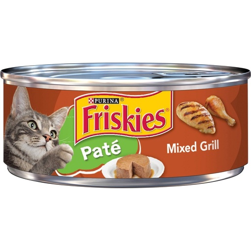 Purina Friskies Wet Cat Food Pate Mixed Grill - 5.5 oz
