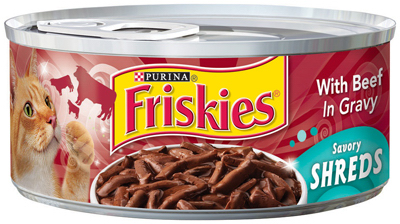 Purina Friskies Shreds Beef in Gravy - 5.5 oz