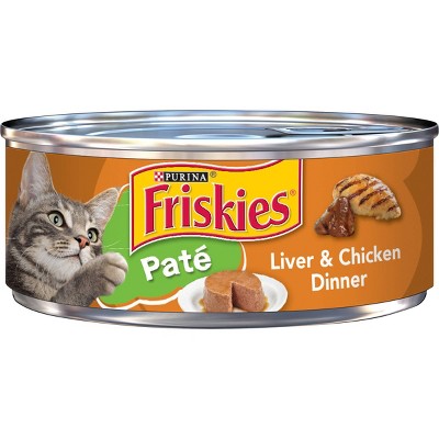 Friskies Pâté Liver & Chicken Tin 156g