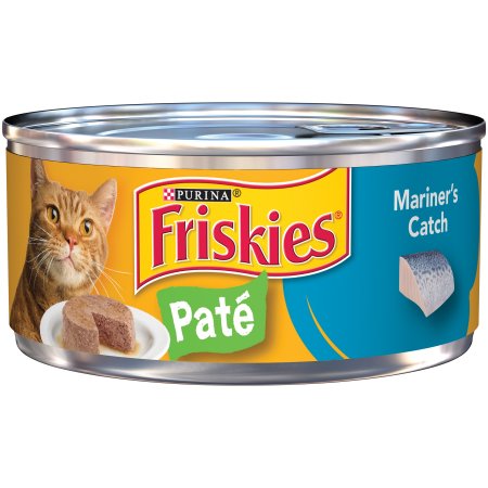 Purina Friskies Mariners Catch Pate, Wet Cat Food, 5.5 oz