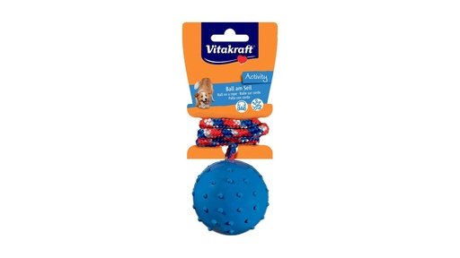 Vitakraft Ball In String Dog Toy