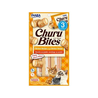 Inaba Churu Bites Cat Treats, Chicken, .35oz, 3 count