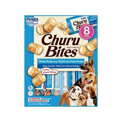 Inaba Churu Bites Dog Treats, Chicken and Cheese 96g