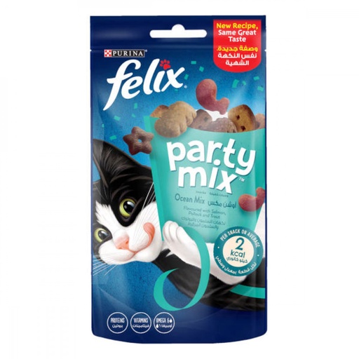 Felix Party Mix Ocean Mix Cat Treats - 60g