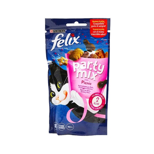 Felix Party Mix Picnic Mix Cat Treats - 60g