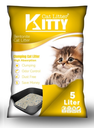 [623] Kitty Litter lemon scent 5L