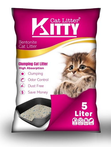[621] Kitty Litter Rose Scent 5L