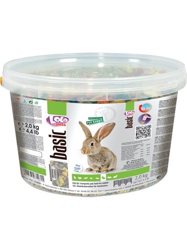 [LO-71261] LoLo Pets Complete Rabbit Food - 2kg 