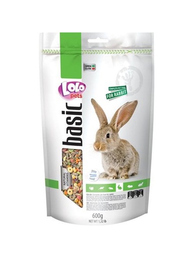 [LO-70124] LoLo Pets Complete Rabbit Food - 600g 