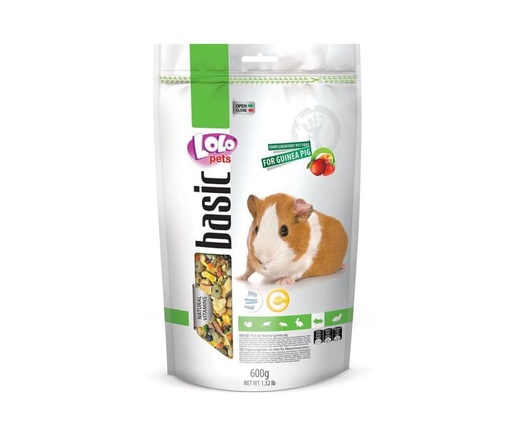 [LO-70134] LoLo Pets Complete Fruit Guinea Pig Food - 600g 